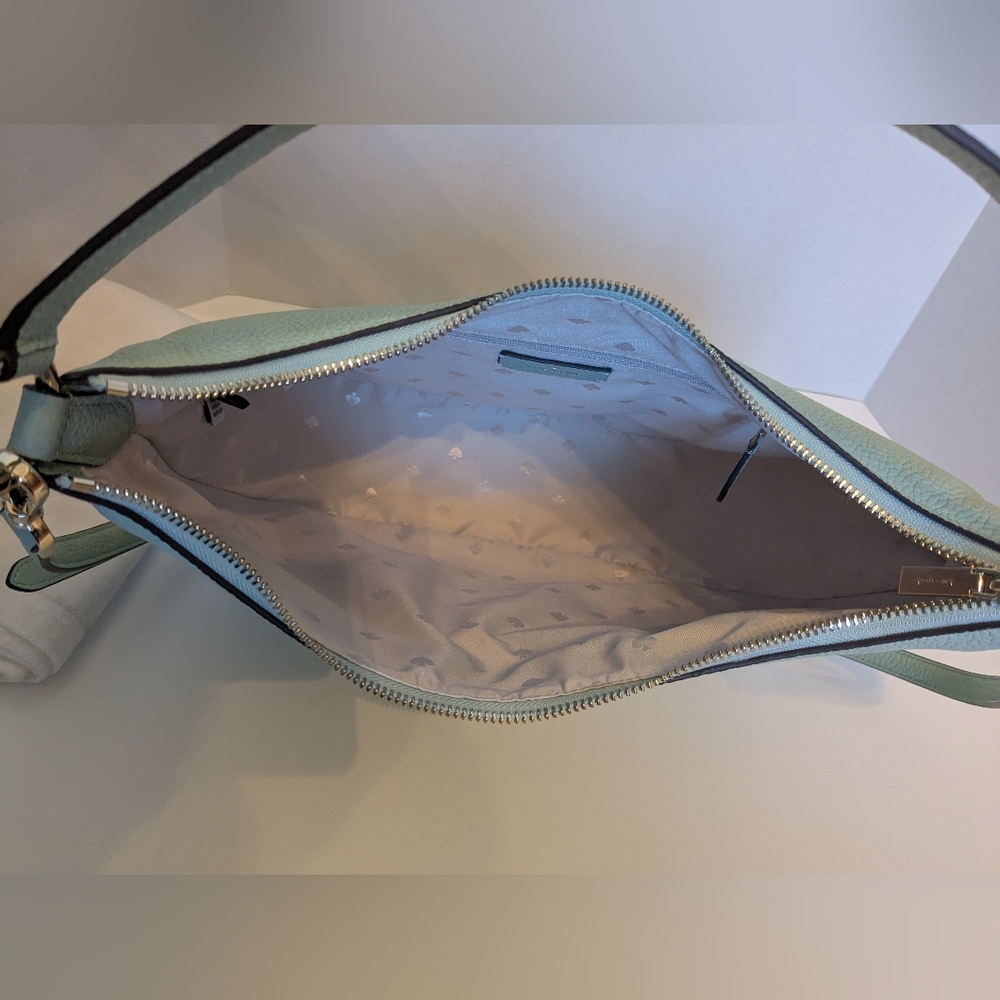 Kate Spade Weston Shoulder Bag Pebble Leather Seawater K8453 $399 - Picture 10 of 12